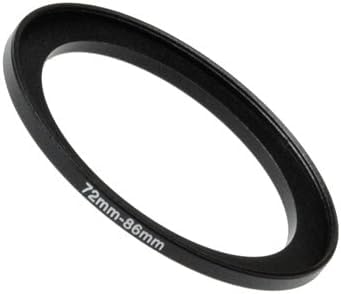 YLLXZQ Step-up Adapter Rings,72mm to 86mm Step Up Ring,Step-Down Rings Filter Ring Adapter,for All Brands of DSLR Camera Lens UV ND CPL Stepping Rings Step Down Rings Filter Adapter 1