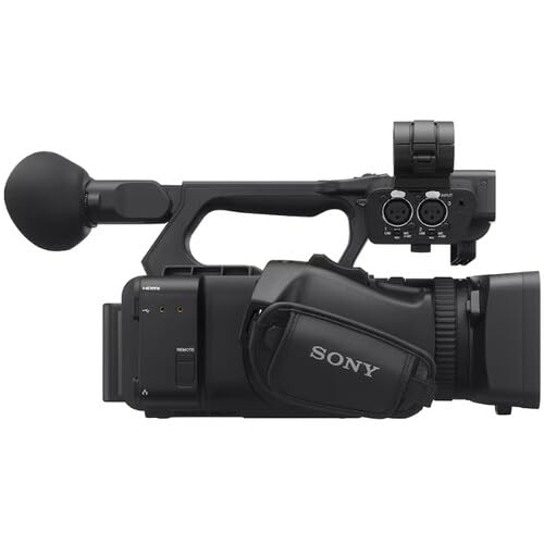 Sony HXR-NX800 4K HDR 1" Sensor NXCAM Camcorder W/ 3 x BP-U35 Battery + 2 x 64GB SF-M Tough Series Memory Card + Large Case + LED Light + Telephoto Lens + Card Reader + Filter Kit + More 5