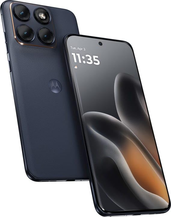 Motorola Edge 70 Fusion 5G (Pantone Silhouette, 8GB RAM, 128GB Storage) | AI Features | 6.78-inch 144Hz AMOLED | Snapdragon 7s Gen 4 | 50MP + 13MP Camera | 32MP Selfie | 7000mAh | 68W TurboPower 1