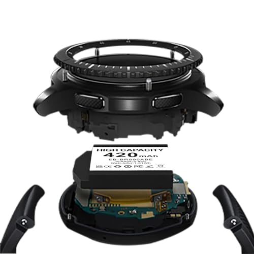 SHENMZ Battery for Samsung Galaxy Watch 4 Classic EB-BR890ABY SM-R890 SM-R895 (46mm) / SM-R870 SM-R875 SM-R875U (44mm) with Repair Tool Kits, 420mAh 4