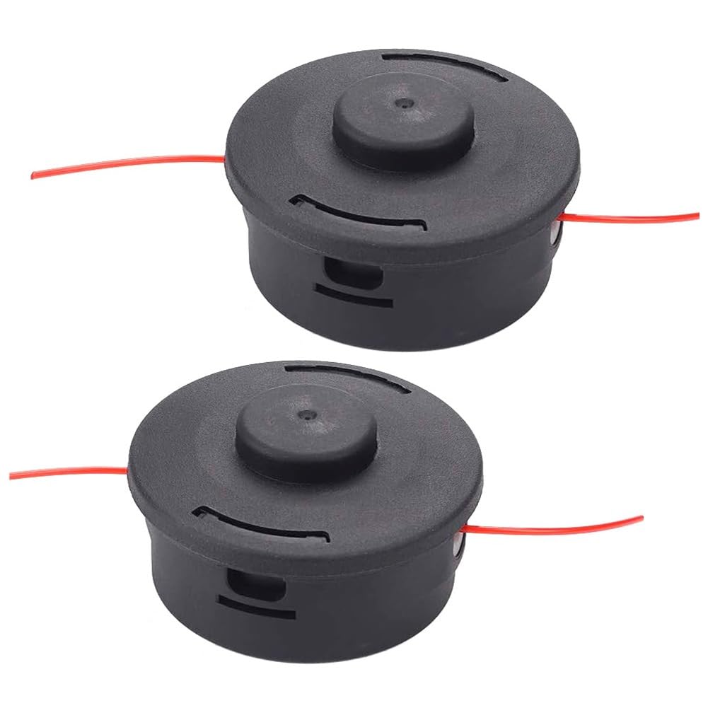 Dylawnio FS 56 RC FS90R Trimmer Head 2 Pack 25-2 Bump Feed Trimmer Head for Stih-l FS55 FS55R FS56 FS56RC FS70 FS70R FS80 FS85 FS90 FS90R FS91R FS94R FS110 FS120 FS130 FS240 Replace 4002 710 2191 1