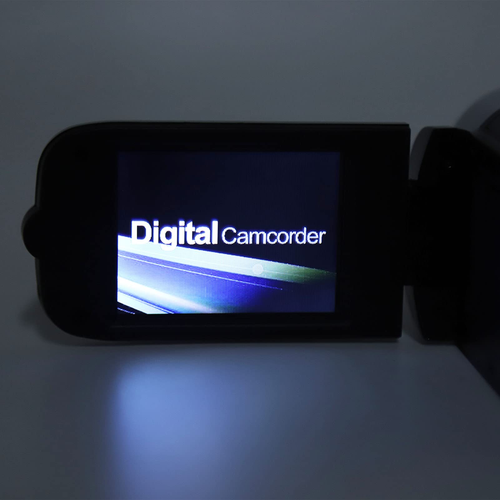 Pomya Digital Camera Recorder, 1080P 16X Digital Zoom Camcorder with 2.7 Inch Flip Screen, Vlogging Camera Recorder with USB Cable, Travel Video Recording Camera for Friends Family (Red) 6