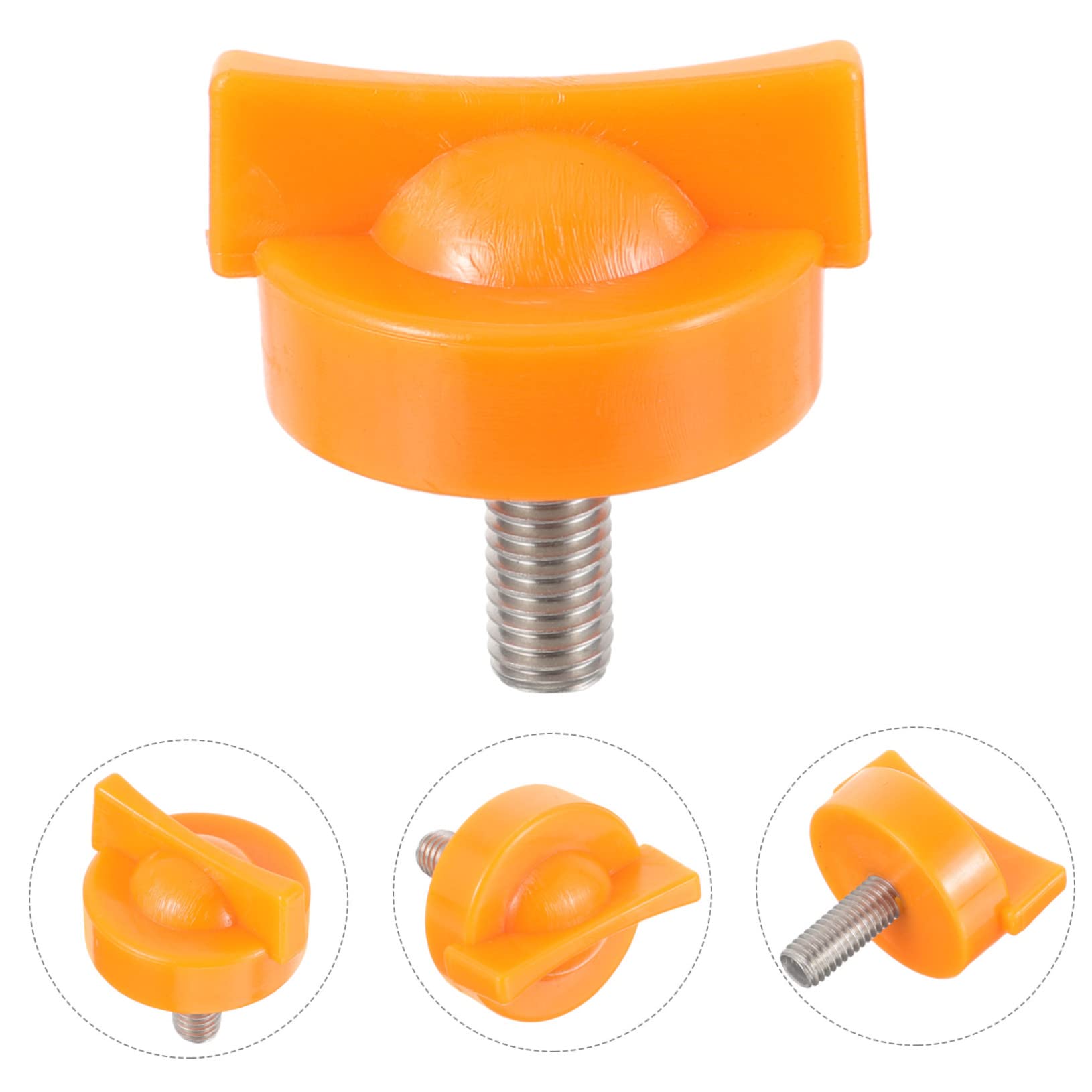 LIFKOME 4pcs Juicer Accessories Orange Juice Squeezer Replacements for Electric Orange Juicer Electric Juicer Parts Peeler Screw Replacement Juicing Accessories Plastic 3