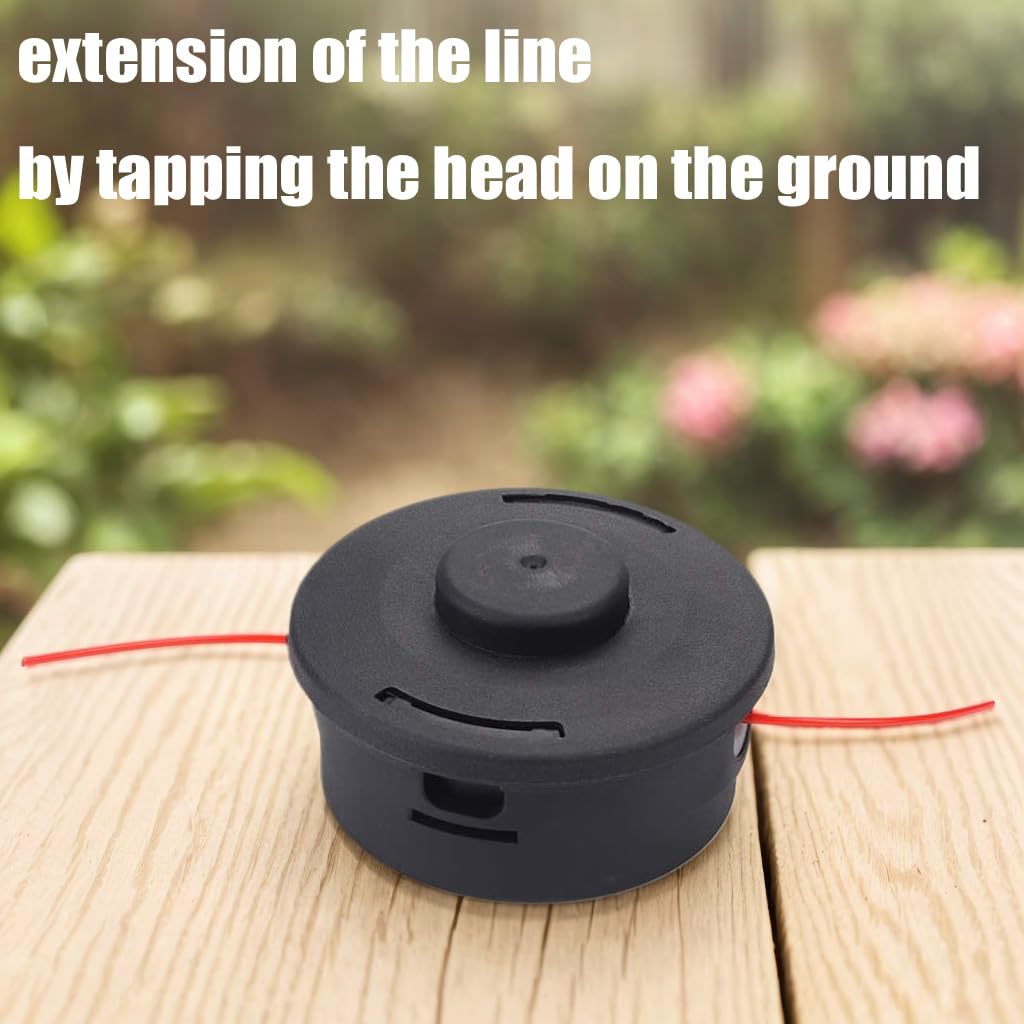 Dylawnio FS 56 RC FS90R Trimmer Head 2 Pack 25-2 Bump Feed Trimmer Head for Stih-l FS55 FS55R FS56 FS56RC FS70 FS70R FS80 FS85 FS90 FS90R FS91R FS94R FS110 FS120 FS130 FS240 Replace 4002 710 2191 6