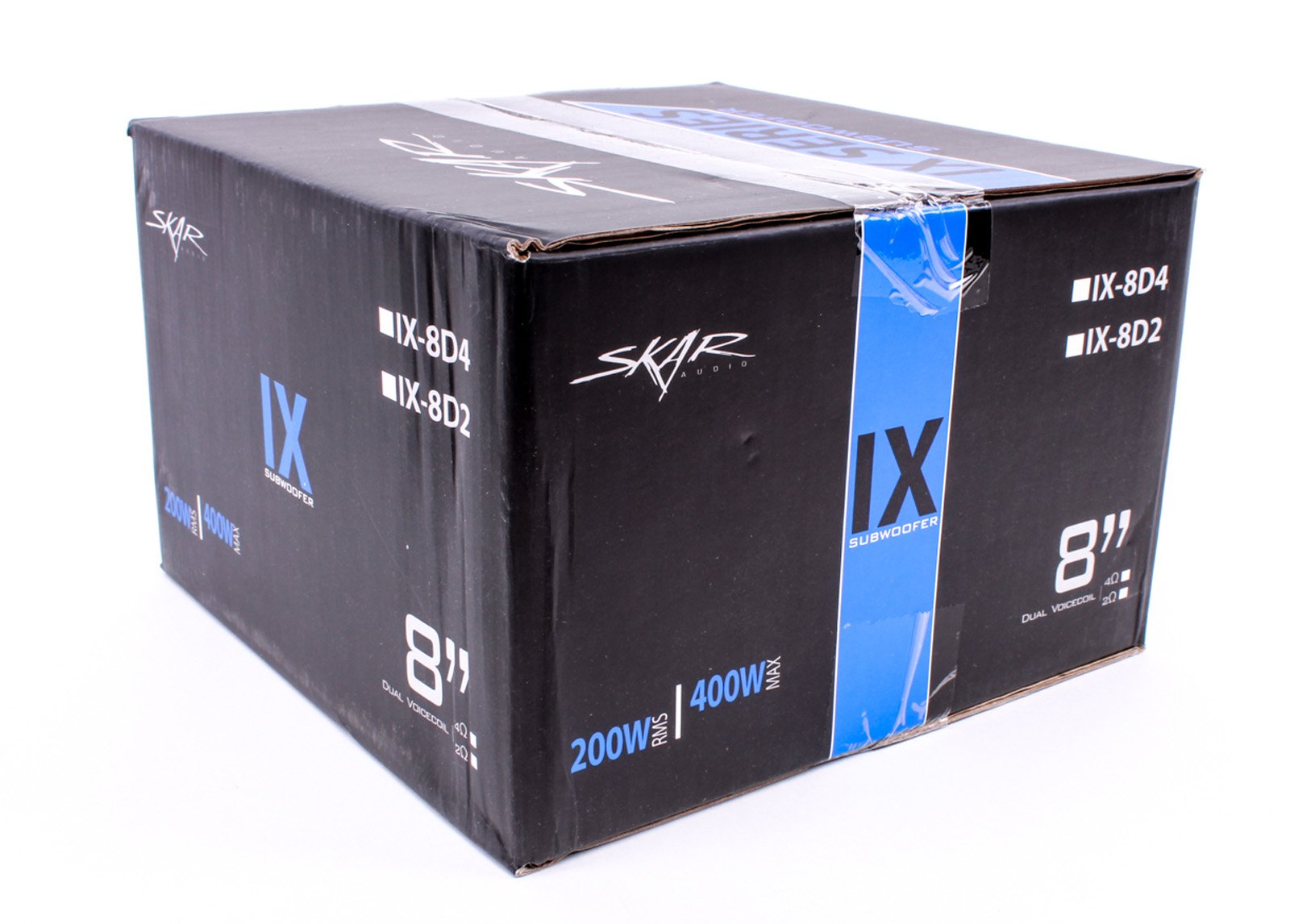 Skar Audio IX-8 D2 8" 300 Watt Max Power Dual 2 Ohm Car Subwoofer 6