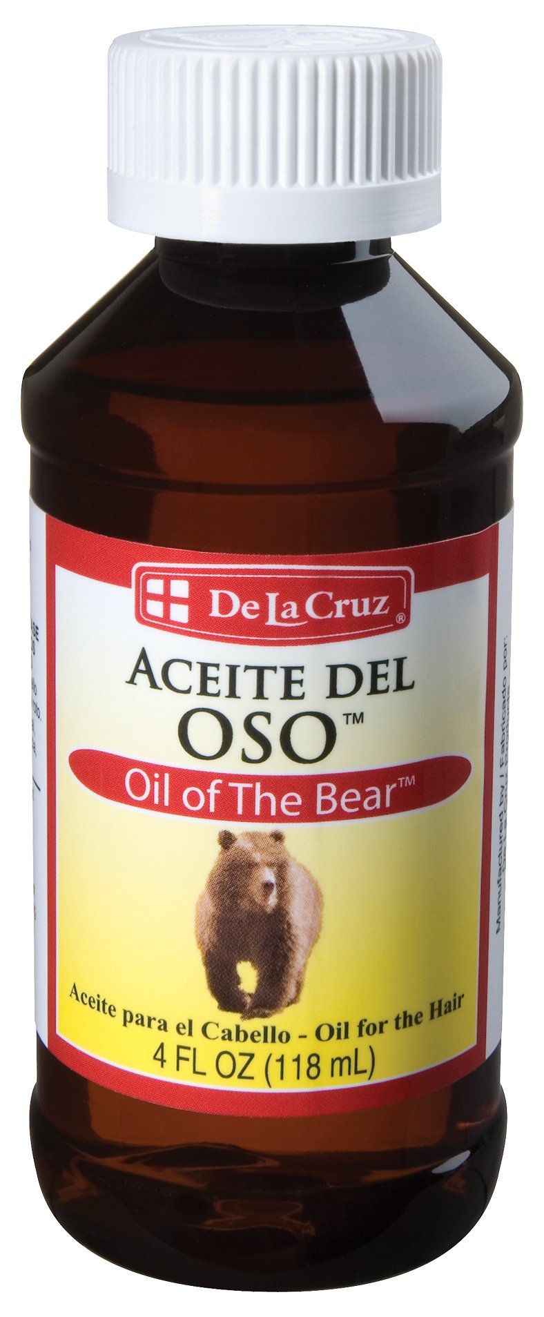 De La Cruz Oil of the Bear / Aceite del Oso 4 fl. oz. 1 pack 1