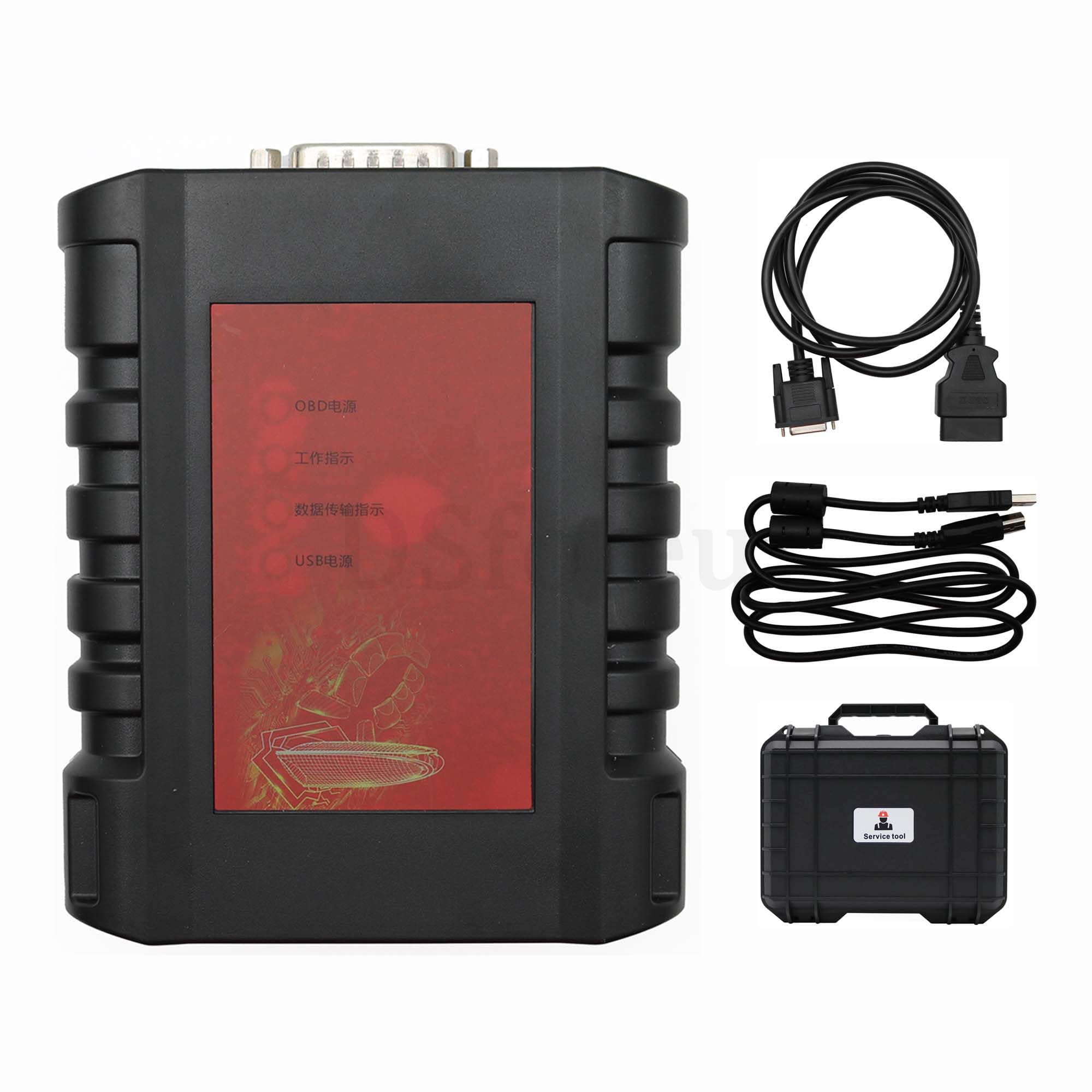 for WeiChai 6-in-1 EOL OBD Calibration Diagnostic Tool Engine Detector for SINOTRUK HOWO SHACMAN Heavy Duty Truck Scanner (Tool with Software) 1