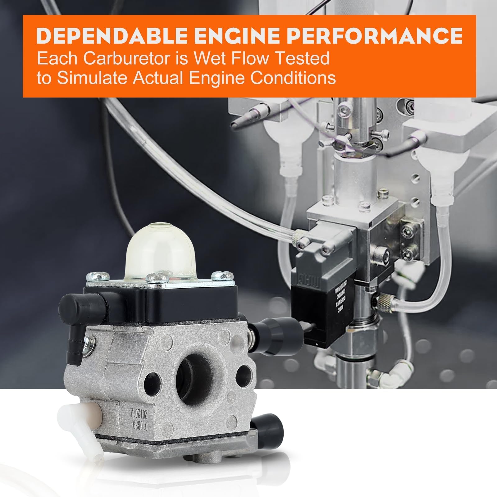 Hipa FS55R Carburetor for STHIL FS55R FS45 FS38 HS45 FS55 KM55R FS46 FS55RC FS 55R HS 45 FS 38 FS 45 FC55 FS45C HL45 FS46C KM55 FS55C FS55T FS45L String Trimmer Weedeater Parts 6