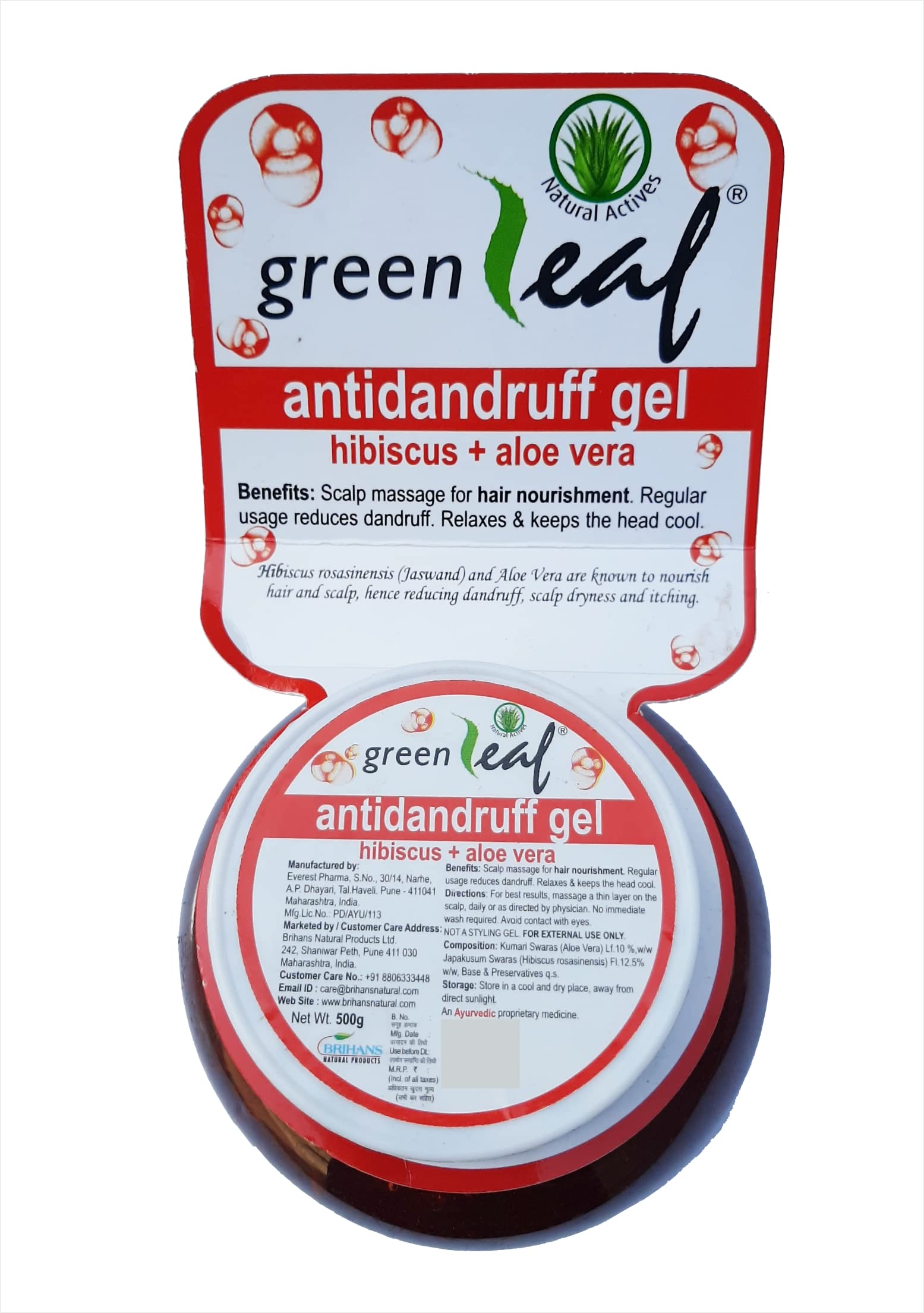 Greenleaf Anti Dandruff Gel - 500 gm 2