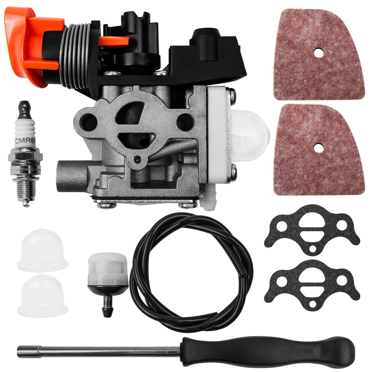 Carburetor Fit for Stihl HL94 FS94 HL 94 FS 94 HL91 HL92 KM94 SP92 Brushcutter String Trimmer, Replace 4149 120 0602 4149-120-0602, Lawn Mower Carb Tune Up Kit 1
