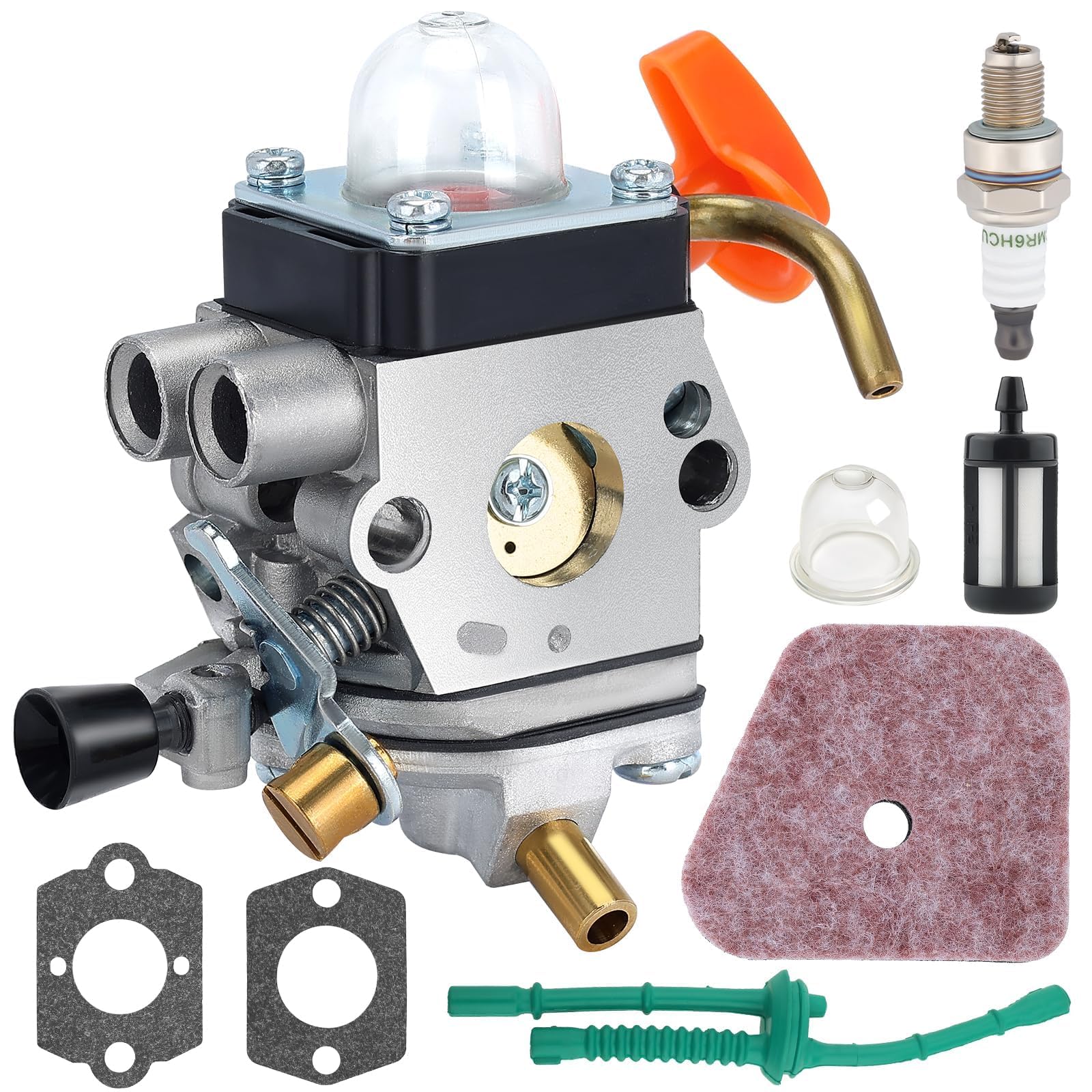 Hipa FS90R Carburetor for STIHL FS90 HT101 FS110R FS90 KM110R FS100RX KM90R FS110 FS 90R HT 101 FS 110 FS 110R FC90 HT131 HL100K HL100 FS100 HT100 FS87 HL90 Trimmer C1Q-S174 1